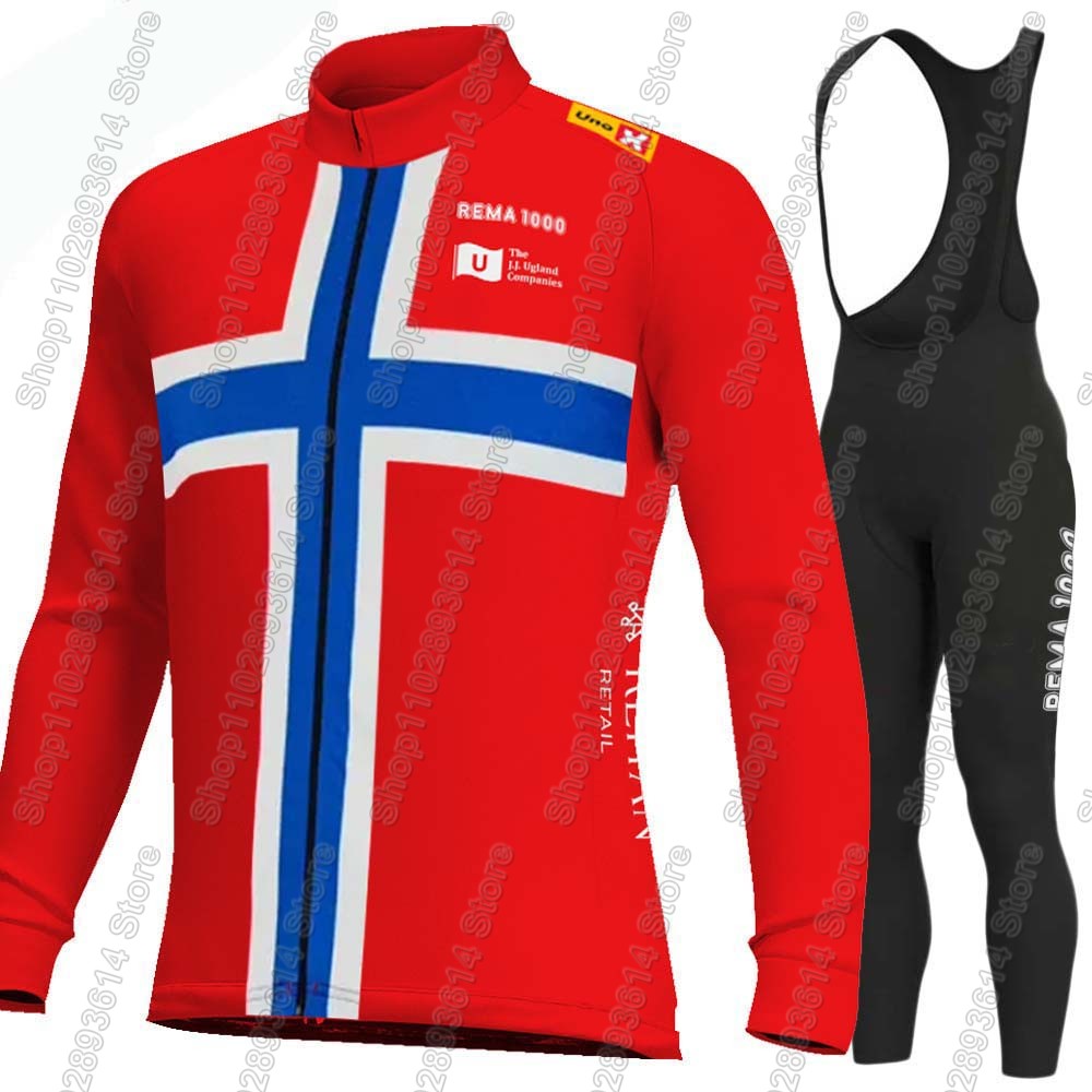 Winter Clothing Norway - UNO X 2026チーム サイクリングジャージセット サマー/ウィンター ウェアスーツ