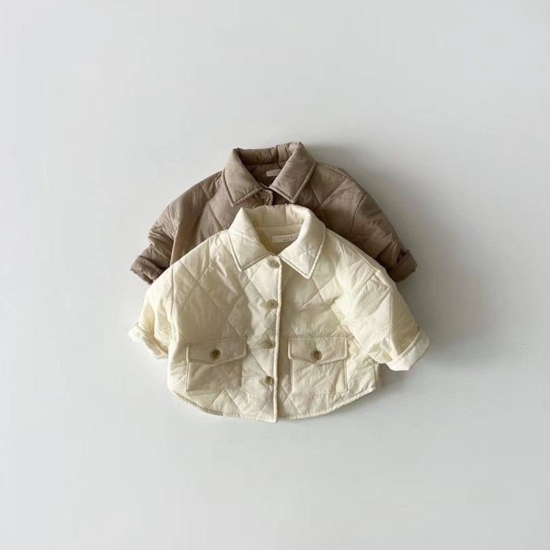 Winter Clothing Baby Boy - WT3006 子供服冬 & 秋ソフトコート新生児厚い長袖ジャケット生き抜く幼児女の子 & 男の子