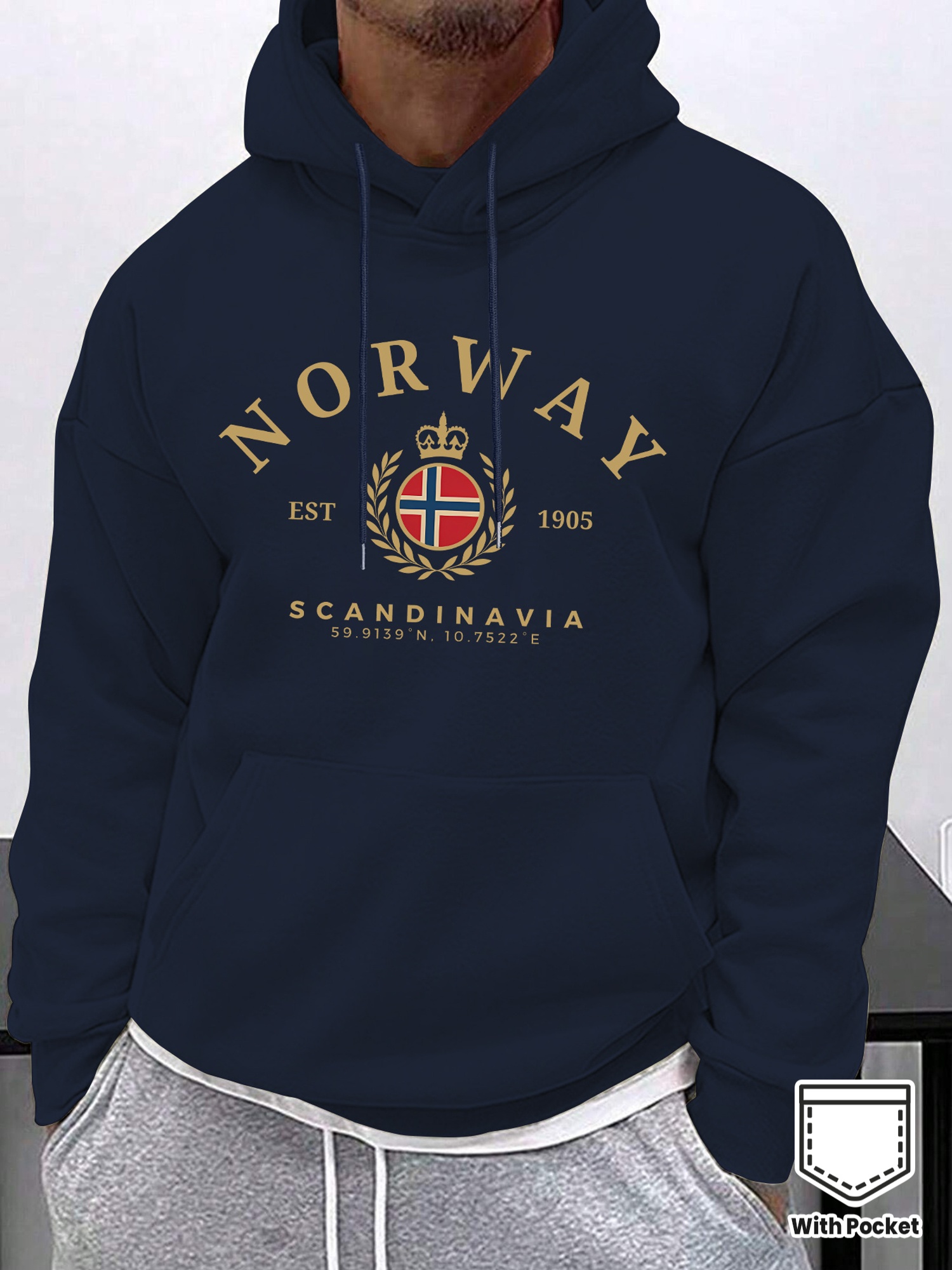 Winter Clothing Norway - ノルウェー スカンジナビア 男性 女性 パーカー スウェットシャツ