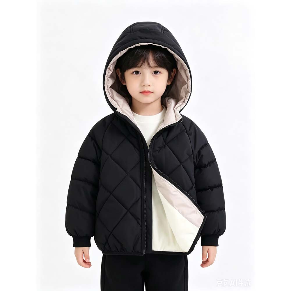 Winter Clothing Baby Boy - カジュアルベビーガールズ冬服キッズライトダウンコートフード付き春ガールジャケット幼児子供服男の子用コート