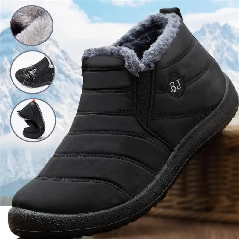 Winter Clothing Material - ファッションメンズスノーブーツ足首高保温靴寒い冬用防水屋外雪快適なメンズワークブーツ 2026