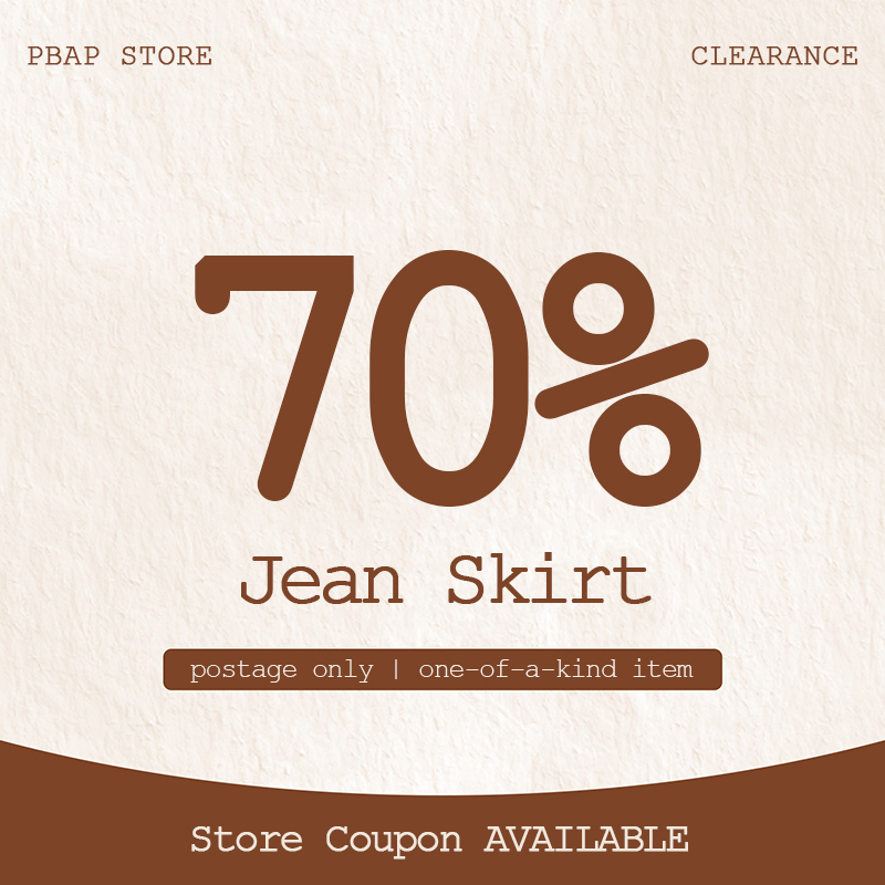 Winter Clothing Clearance Sale - PBAP年末セール レディース衣料品クリアランス、返品・返金不可、慎重にご購入ください、デニムスカート