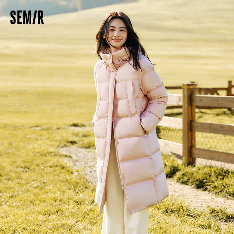 セミールダウンジャケット女性ロング丈防水コート 2026 フ - Winter Clothing Trends 2026 のレビューと価格