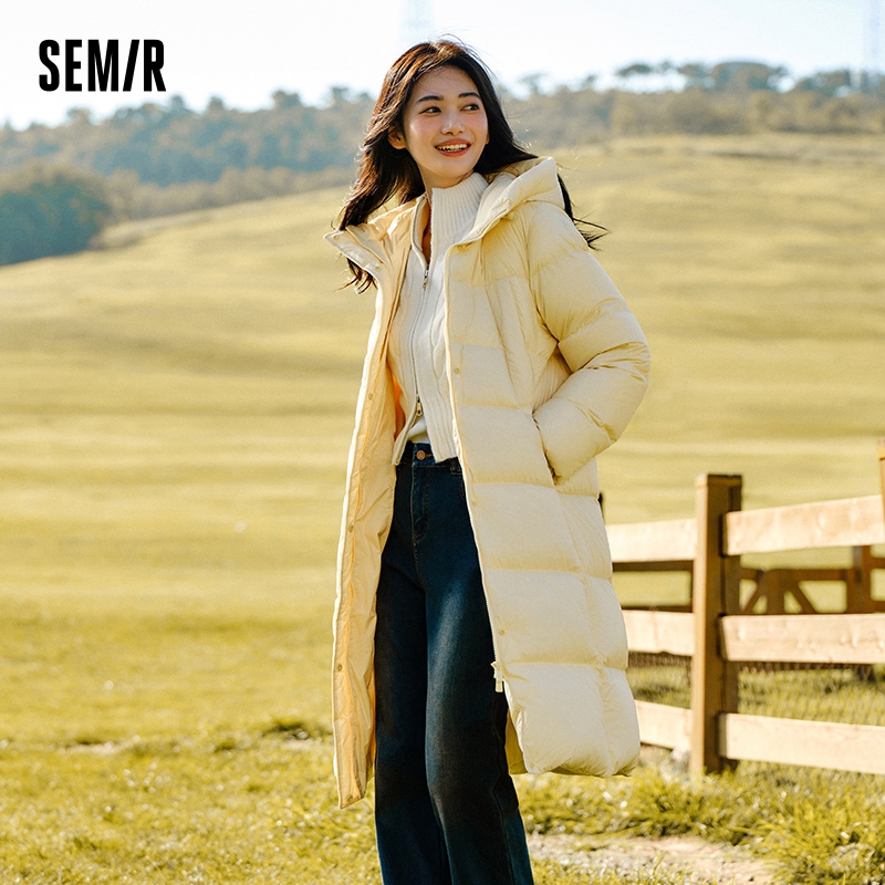 セミールダウンジャケット女性ロング丈防水コート 2026 フ - Winter Clothing Trends 2026 のレビューと価格