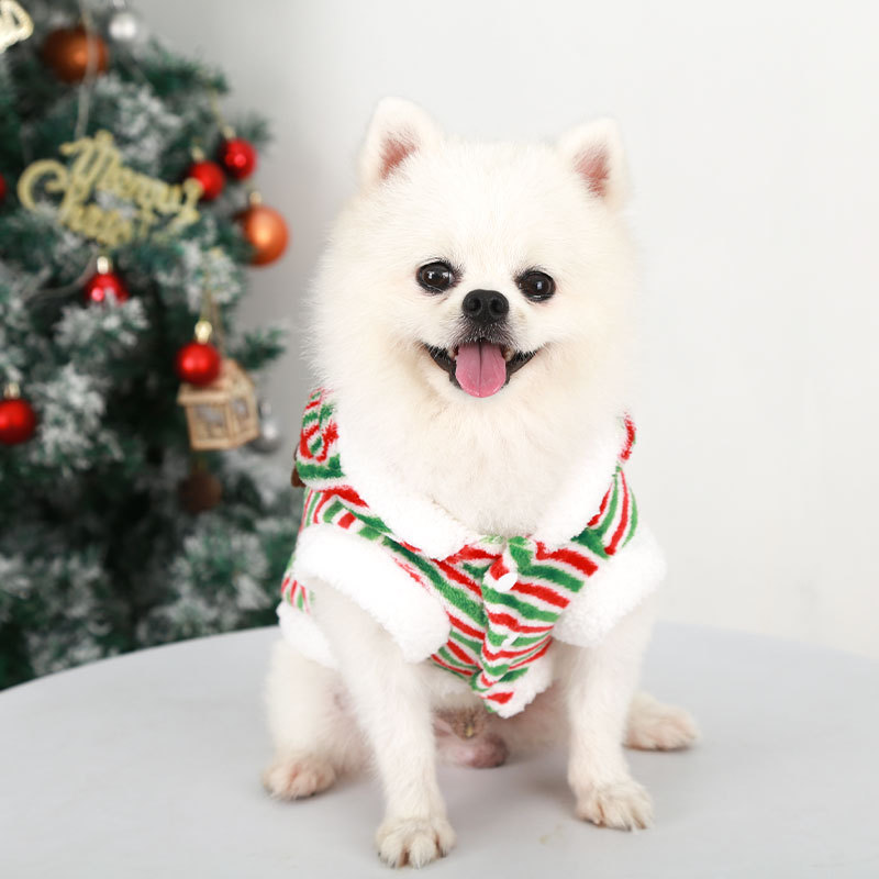 メリークリスマス犬のコート,鹿のスタイルの服,ペットの服,小 - Winter Clothing Looks のレビューと価格