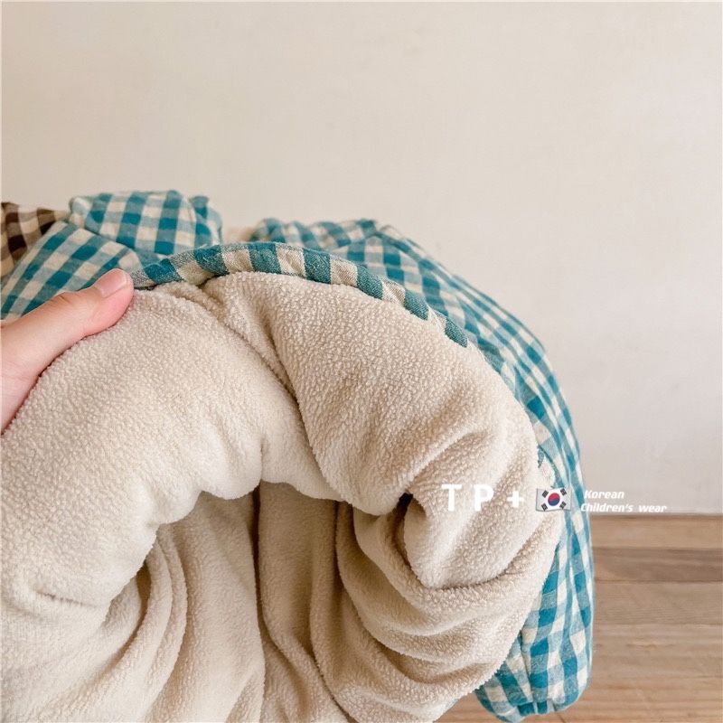 ファッションチェック柄キッズジャケット2026韓国風厚手コッ - Winter Clothing Baby Boy のレビューと価格