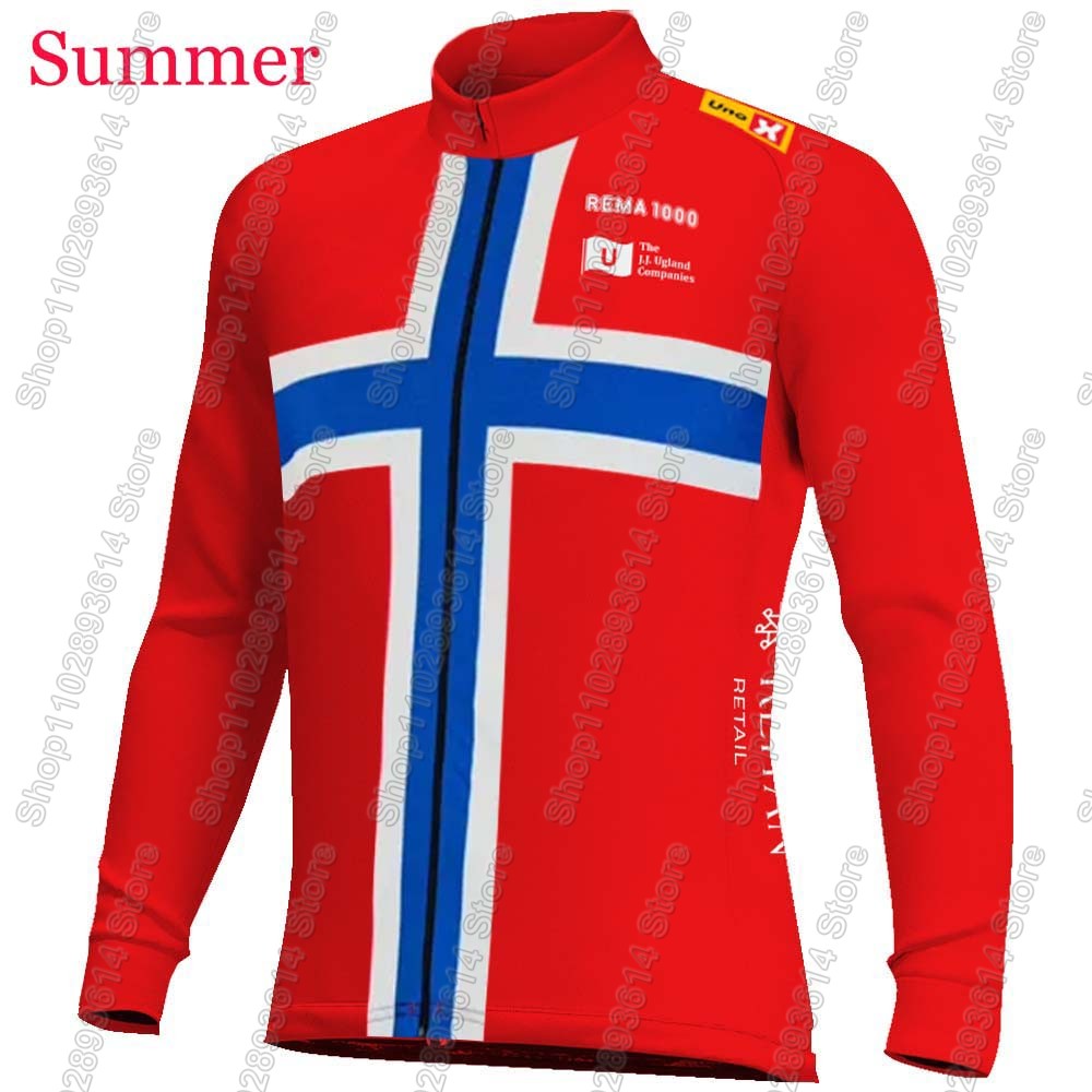UNO X 2026チーム サイクリングジャージセット サマ - Winter Clothing Norway のレビューと価格