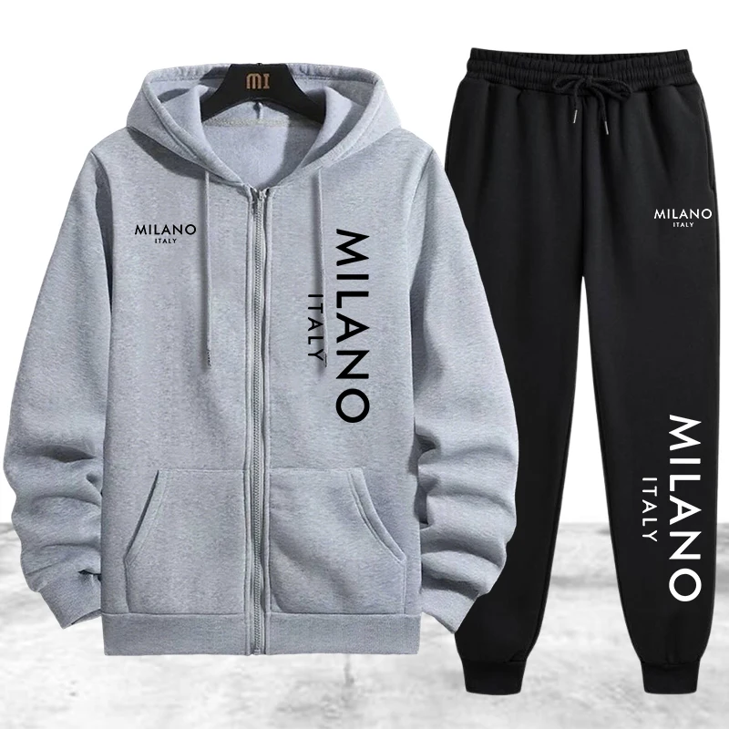 品質の高いメンズトラックスーツカジュアルジッパーフード付きス - Quality Winter Clothing のレビューと価格