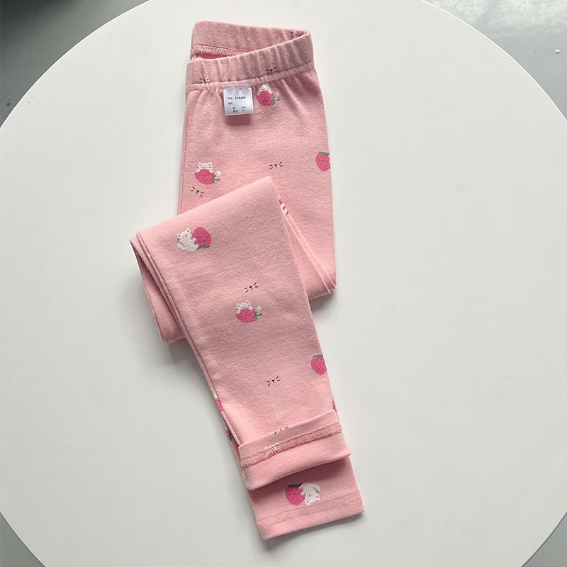 女の子レギンス秋冬パンツ子供のための厚い綿弾性子供パンツ多用 - Winter Clothing Baby Girl のレビューと価格