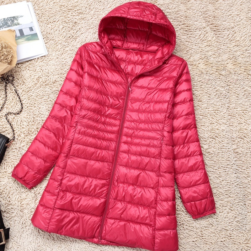 プラスサイズ 5XL 6XL 7XL 女性のフード付きパファ - Winter Clothing Color のレビューと価格