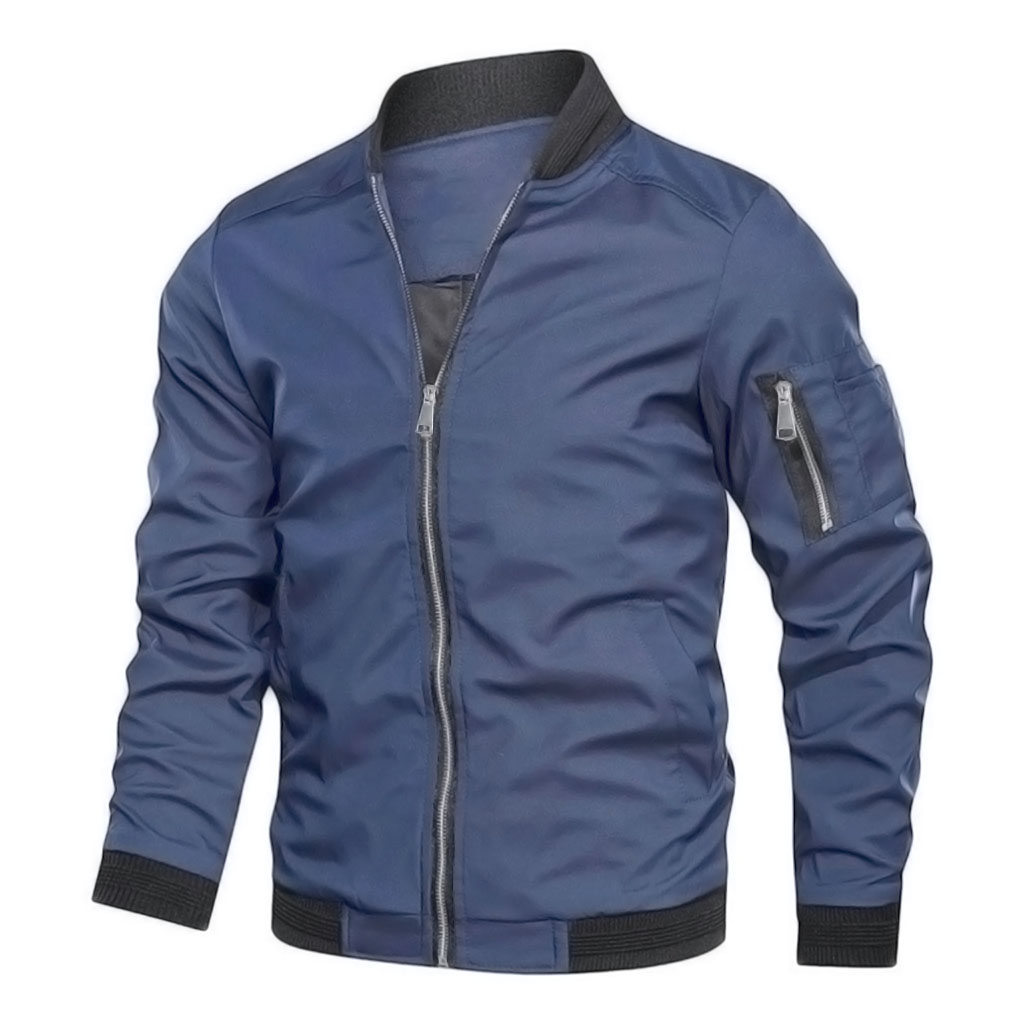 秋冬品質の新メンズジャケットファッション若い男性のジャケット - Quality Winter Clothing Bomber Jacket のレビューと価格