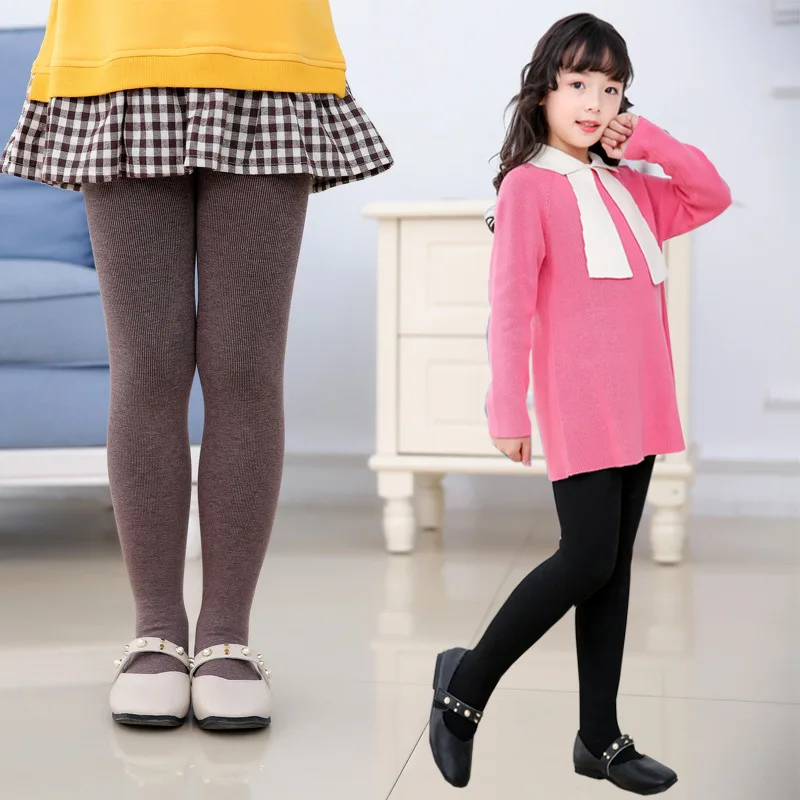 起毛厚みの女の子タイツ冬暖かい赤ちゃん女の子服子供ストッキン - Winter Clothing Baby Girl のレビューと価格
