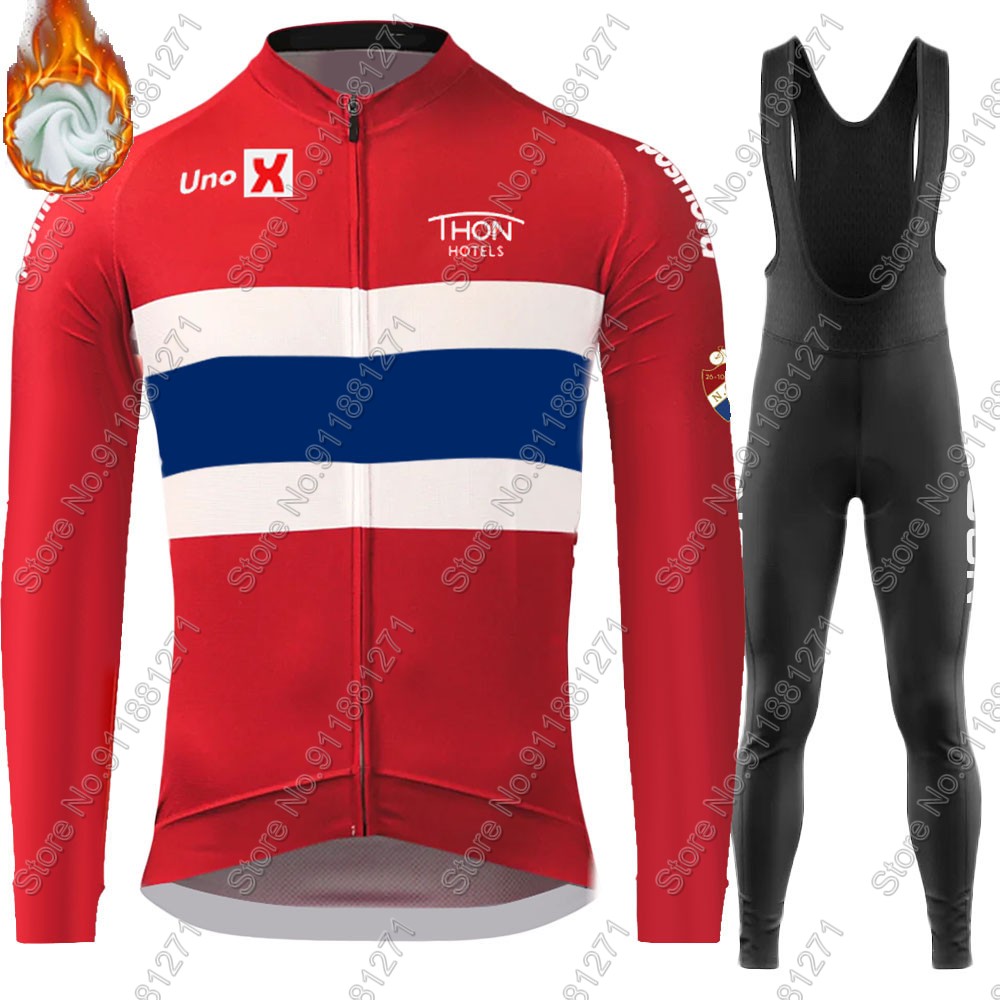 ノルウェー代表チーム 2026 サイクリングジャージセット  - Winter Clothing Norway のレビューと価格