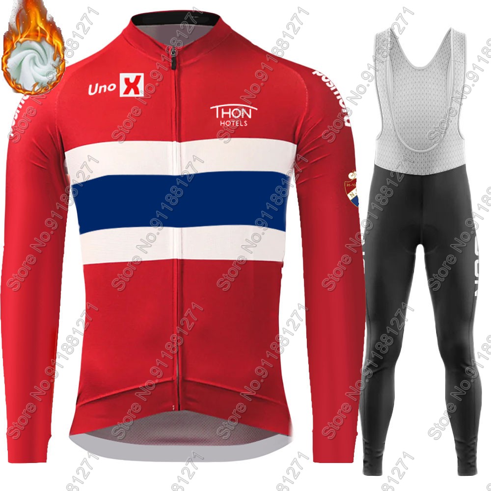 ノルウェー代表チーム 2026 サイクリングジャージセット  - Winter Clothing Norway のレビューと価格