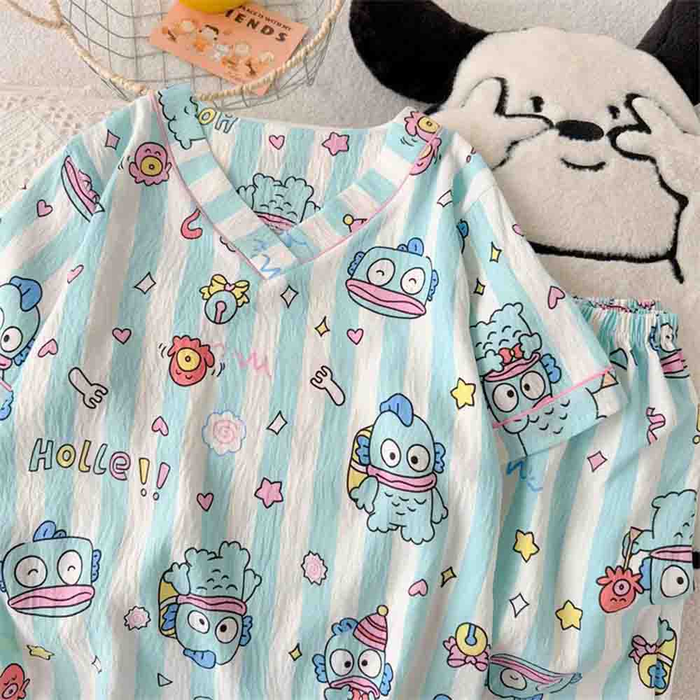 サンリオ ハンギョドン レディース パジャマセット 可愛い漫 - Winter Clothing Ladies のレビューと価格