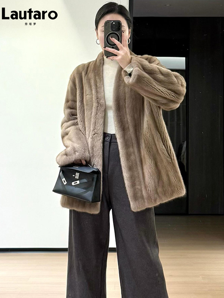 ラウタロ秋冬厚手暖かいフェイクミンクファーコート レディース - Winter Clothing Trends 2026 のレビューと価格