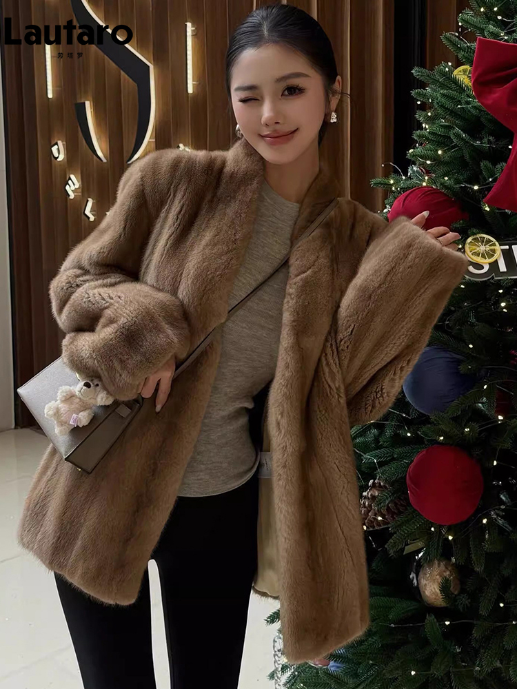 ラウタロ秋冬厚手暖かいフェイクミンクファーコート レディース - Winter Clothing Trends 2026 のレビューと価格
