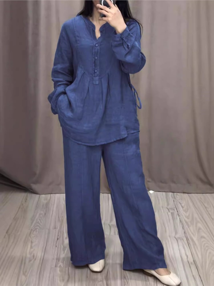 レディースツーピースセット ファッション オフィスレディー  - Winter Clothing Color のレビューと価格