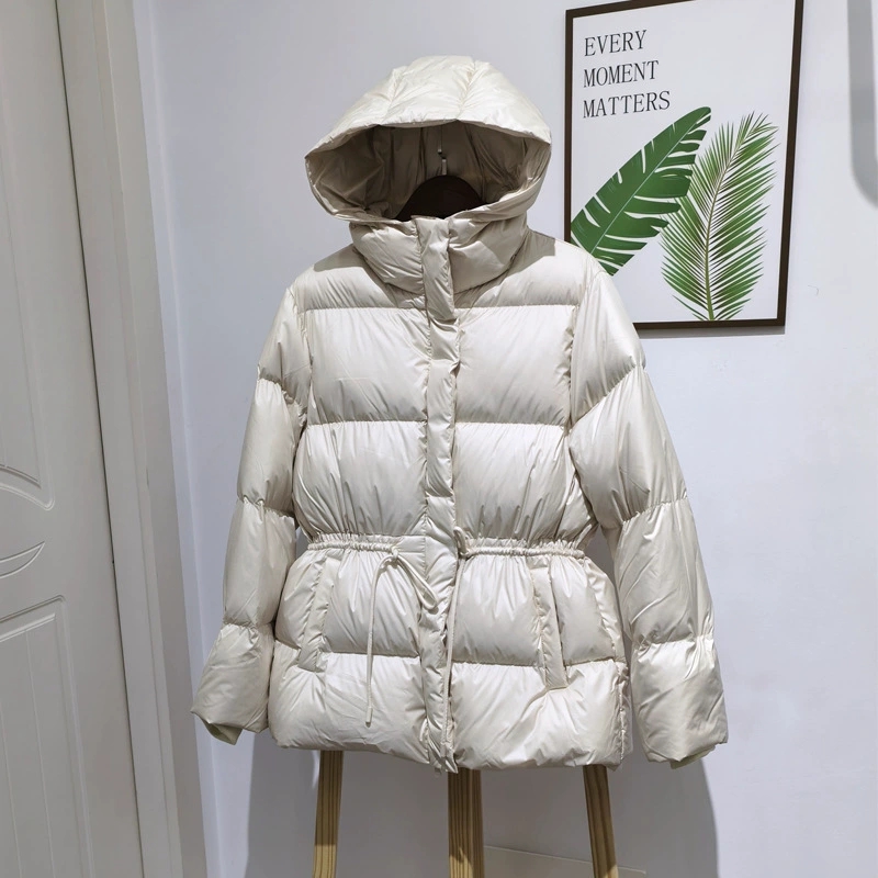 Schinteon 女性ベルト付きダウンジャケットフード付き - Winter Clothing Trends 2026 のレビューと価格