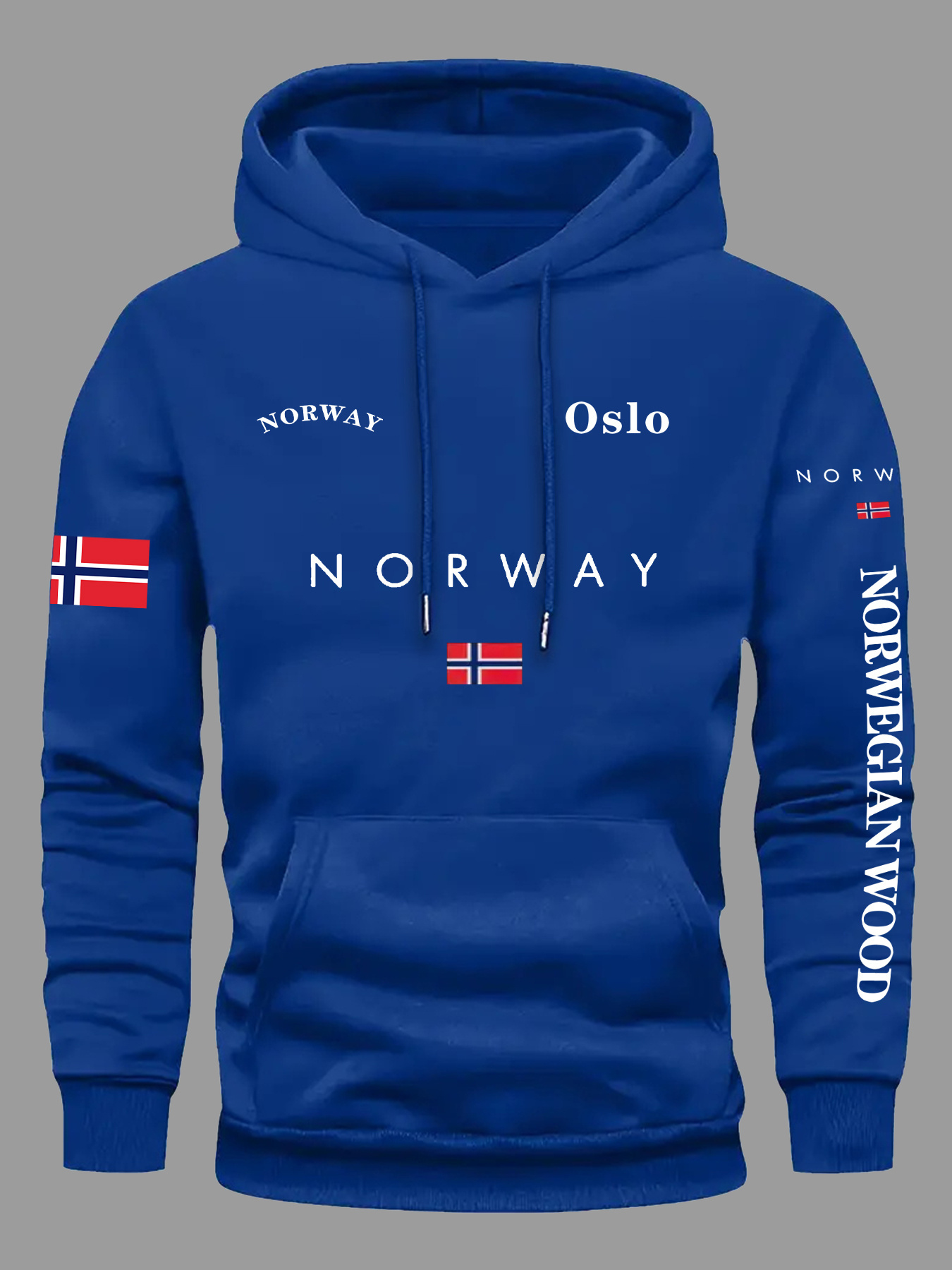 ノルウェー国旗パーカー男性女性アウトドアスポーツストリートア - Winter Clothing Norway のレビューと価格
