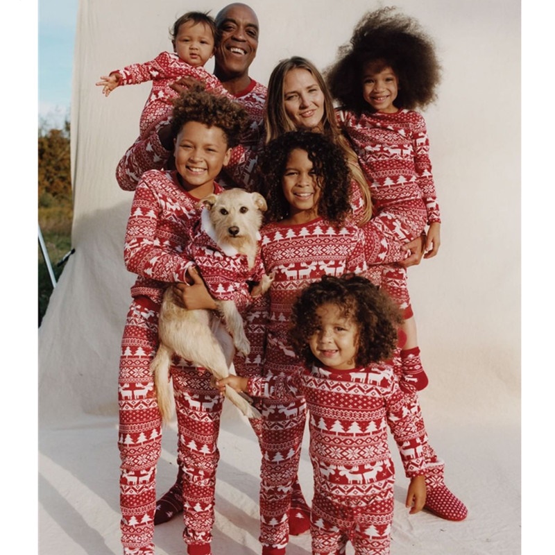 母と娘のための綿のパジャマセット,家族のためのクリスマスの衣 - Winter Clothing Looks のレビューと価格