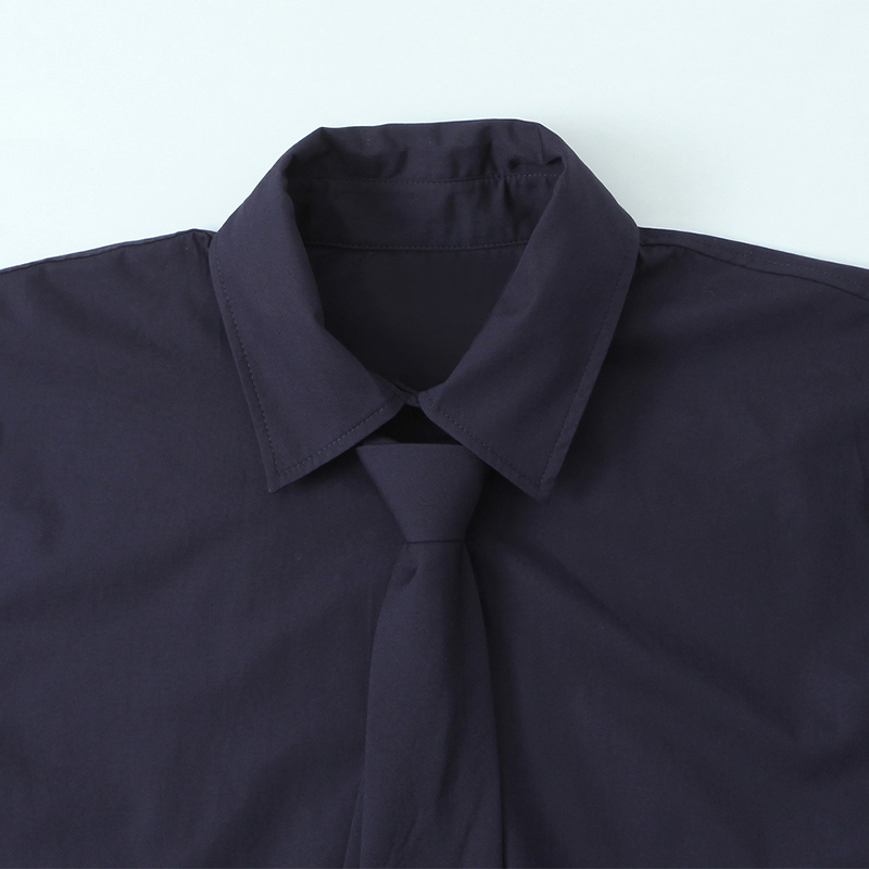 Willshela 女性ファッションネクタイ付きネイビーブル - Winter Clothing Vintage のレビューと価格