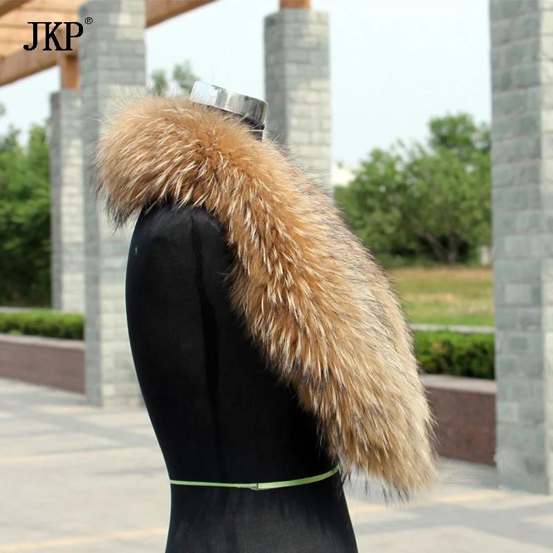 天然毛皮の首輪本物のアライグマの毛皮キツネの首輪ナチュラルス - Winter Clothing Color のレビューと価格