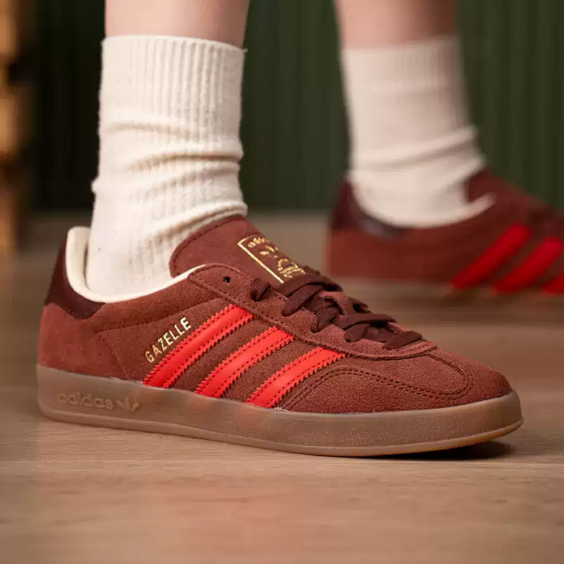 アディダス ジグザグ カラーコントラスト Tヘッド シューズ - Adidas Shoes Gazelle のレビューと価格