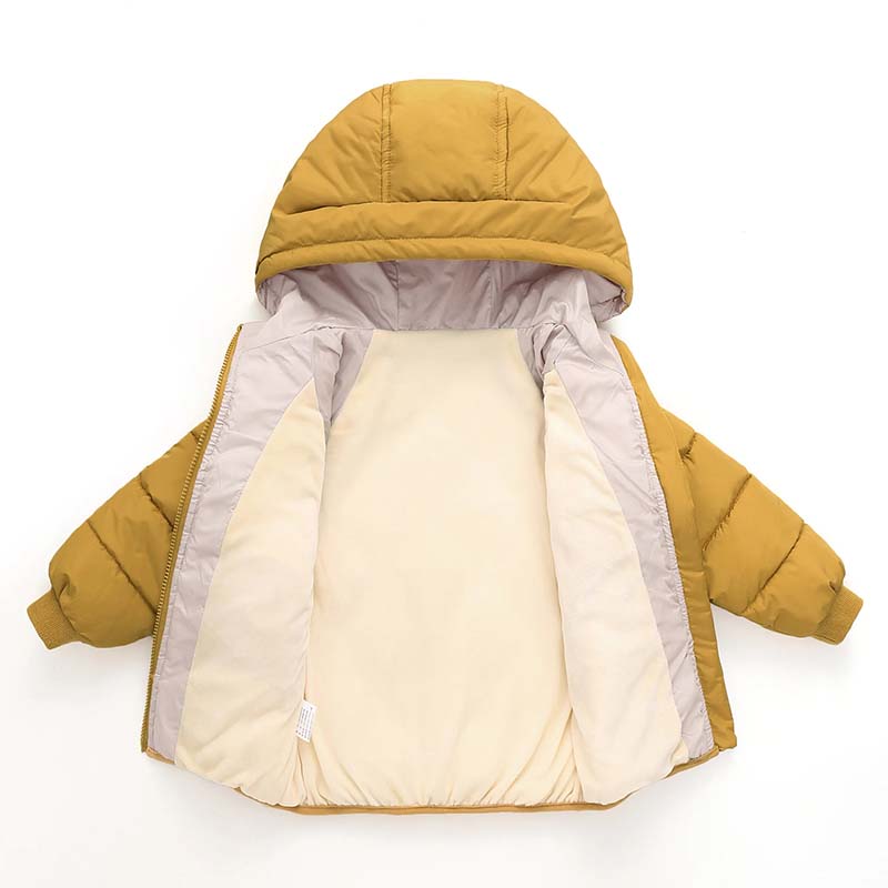 カジュアルベビーガールズ冬服キッズライトダウンコートフード付 - Winter Clothing Baby Boy のレビューと価格