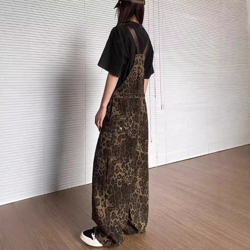 2026年新作 レディース レオパード柄 デニムオーバーオー - Winter Clothing Trends 2026 のレビューと価格