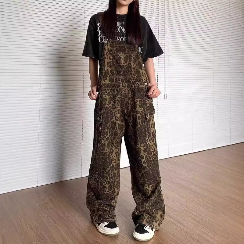 2026年新作 レディース レオパード柄 デニムオーバーオー - Winter Clothing Trends 2026 のレビューと価格