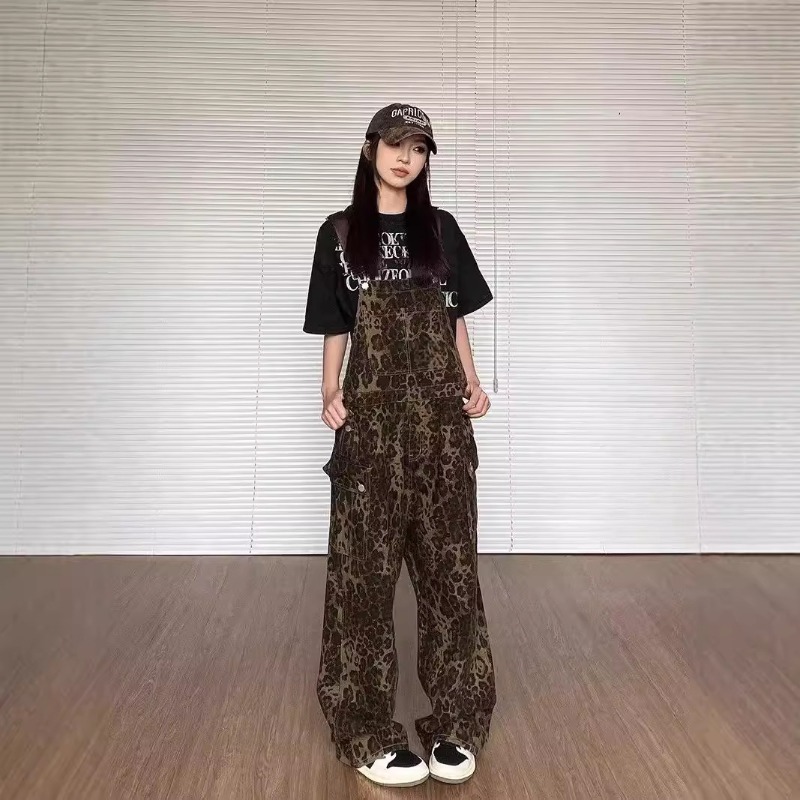 2026年新作 レディース レオパード柄 デニムオーバーオー - Winter Clothing Trends 2026 のレビューと価格