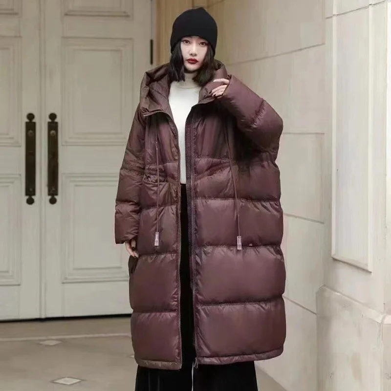 Schinteon 女性ホワイトダックダウンジャケットフード - Winter Clothing Trends 2026 のレビューと価格