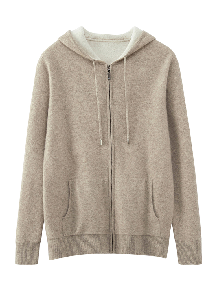メンズ長袖フード付きカシミヤセーター,カジュアルなルーズカー - Quality Winter Clothing のレビューと価格