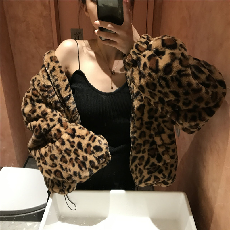 冬のレオパード柄ジャケット レディース スタンドカラー 暖か - Winter Clothing Trends 2026 のレビューと価格